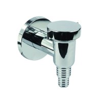 Klum Sifon pračkový se zpětnou klapkou ø 32 mm, chrom