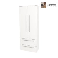 Mereo Bino, koupelnová skříňka vysoká 163 cm, dvojitá, Multidecor