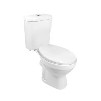 Mereo WC kombi, RIMLESS, zadní odpad s armaturou