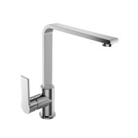 Mereo Dřezová stojánková baterie, Dita, s ramínkem nad pákou, výška 290 mm, chrom