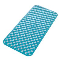 GEO podložka do vany 36x71cm s protiskluzem, kaučuk, modrá