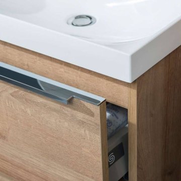 Mereo Mailo, koupelnová skříňka 121 cm, chrom madlo