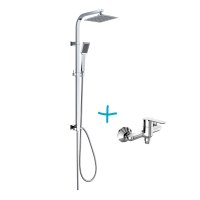 Mereo Sprchová souprava Quatro a sprchová baterie Zuna 100 mm