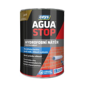 Ceys Agua stop hydrofobní protiplísňový nátěr, 5 l
