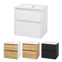 Mereo Opto, koupelnová skříňka s keramickým umyvadlem 61 cm